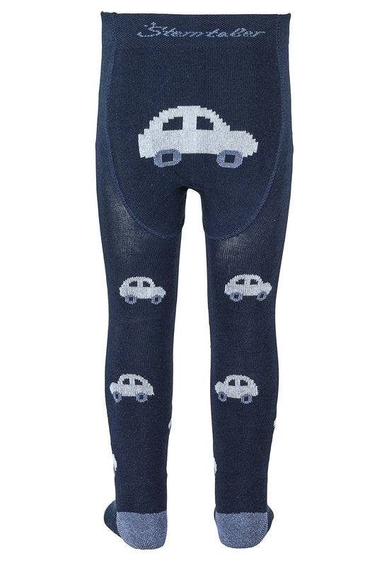 Sterntaler Krabbelstrumpfhose Auto mit Po-Motiv in Marine Super Sparpreis
