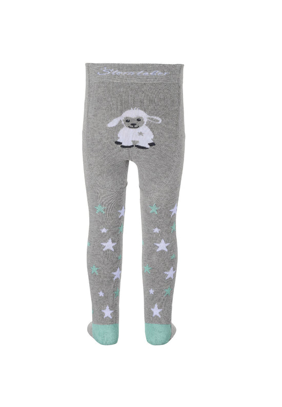 Sterntaler Krabbelstrumpfhose Stanley mit Po-Motiv in Silber Wochenangebot