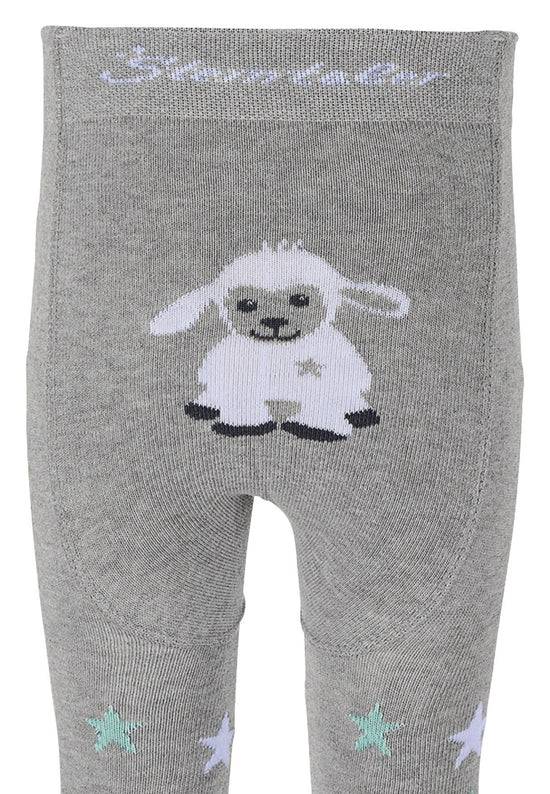 Sterntaler Krabbelstrumpfhose Stanley mit Po-Motiv in Silber Wochenangebot