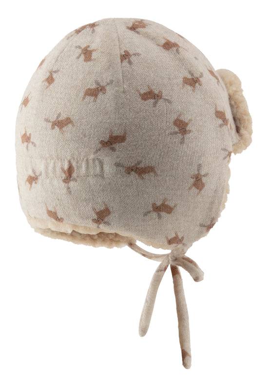 Sterntaler Fliegermütze Rentiere gefüttert mit Baumwollteddy Rabatte dieses Monats
