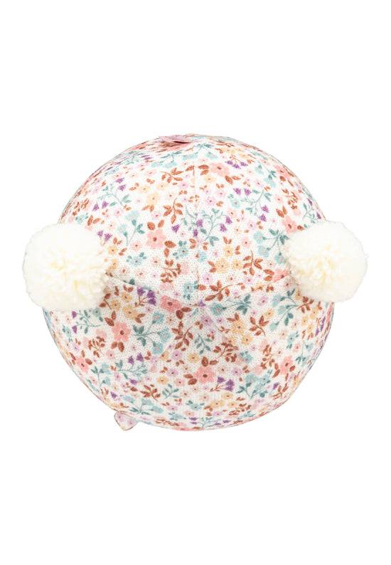 Sterntaler Inkamütze bedruckt mit Millefleur aus Strickware 2025