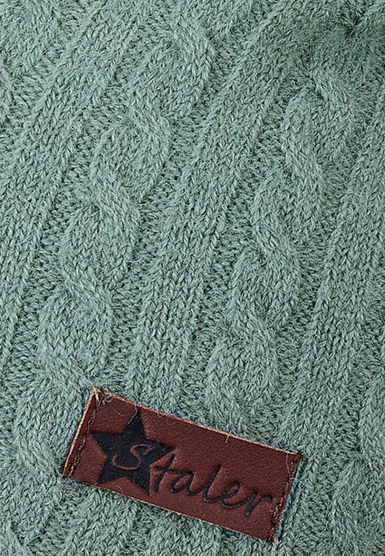 Sterntaler Beanie im Zopfmuster-Design Verkauf