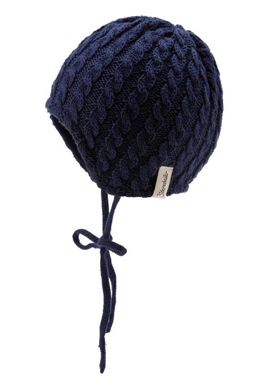 Sterntaler Mütze aus Strickware und Baumwollfleece-Futter Sonderangebot