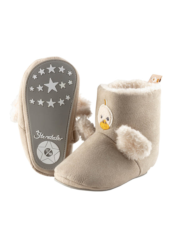 Sterntaler Babystiefel aus Textil mit Ente Edda Motiv Vatertagsangebot