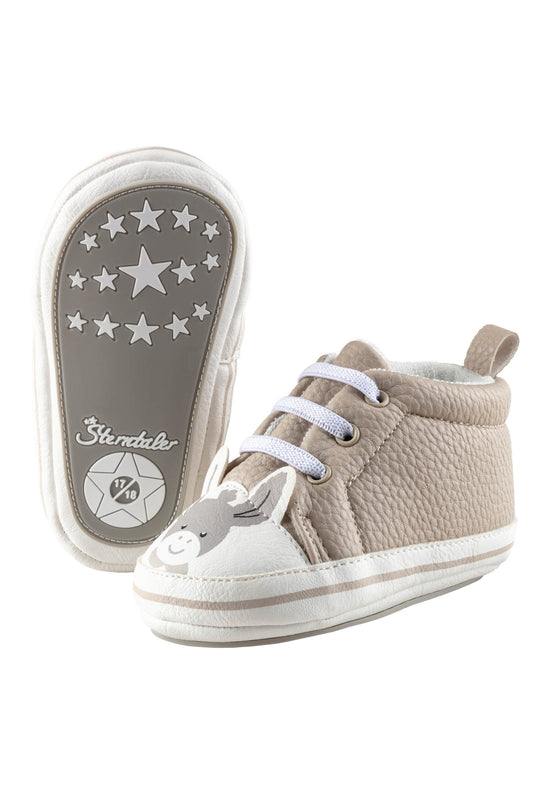 Sterntaler Babyschuh aus Kunstleder und Emmi Applikation Heißer Verkauf