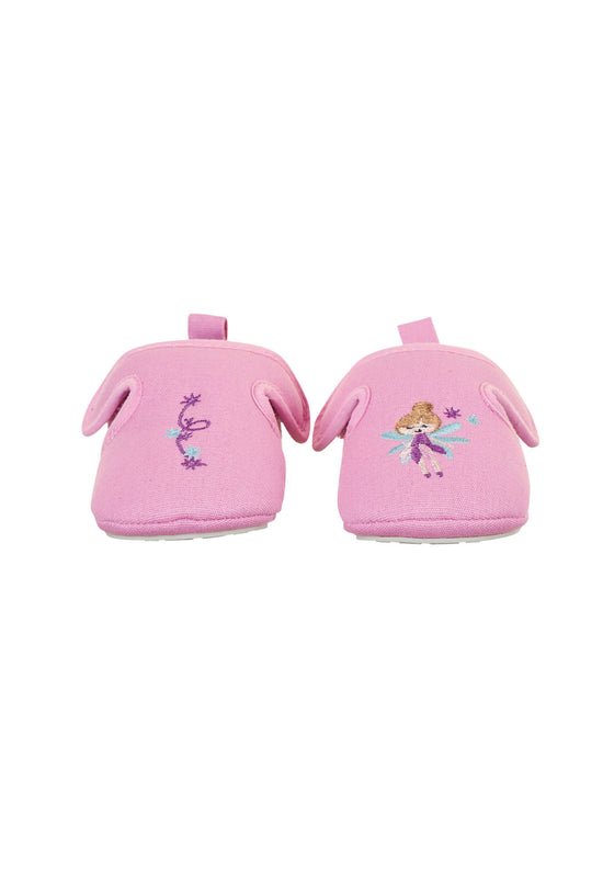 Sterntaler Baby-Krabbelschuh Fee aus Canvas in Rosa Bis zu 50% Rabatt
