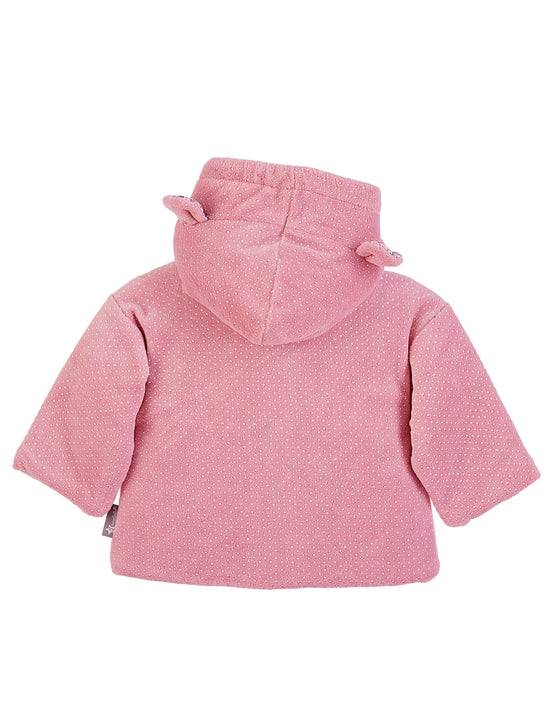 Sterntaler Kapuzen-Jacke Nicki Maus Mabel in Rosa, wattiert Im Verkauf