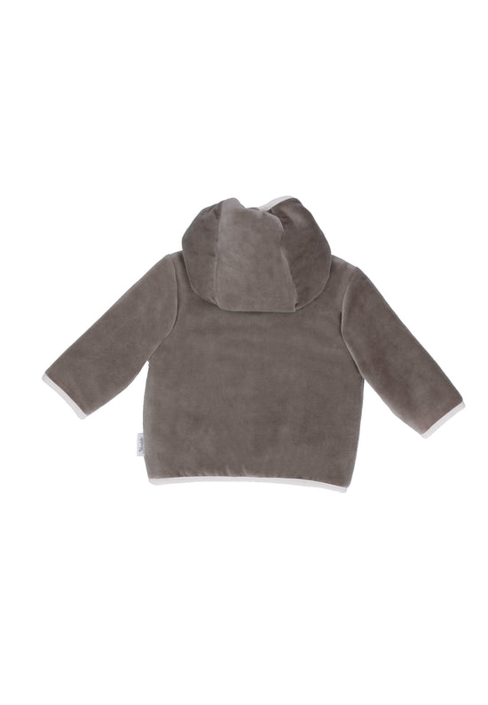 Sterntaler Kapuzen-Jacke aus Nicki, Motiv Elefant Eddy, Grau Rabatte dieses Monats