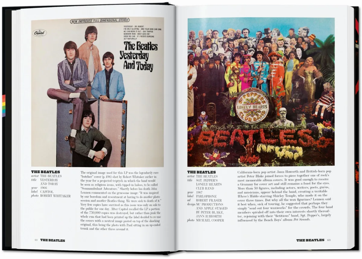 TASCHEN Rock Covers. 40th Ed Neueste Stile