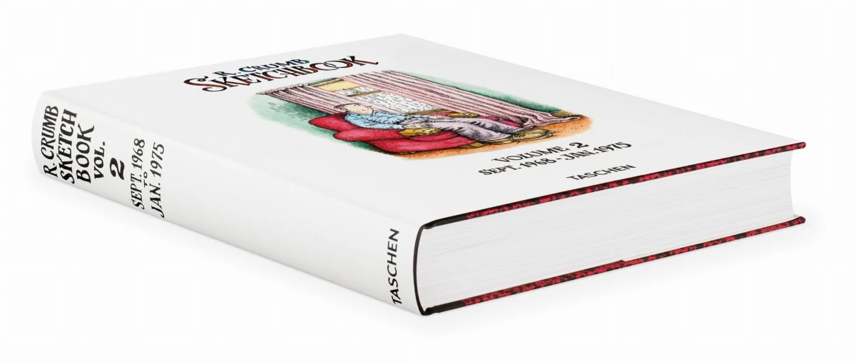 TASCHEN Robert Crumb. Sketchbook Vol. 2. 1968–1975 Versandkostenfrei