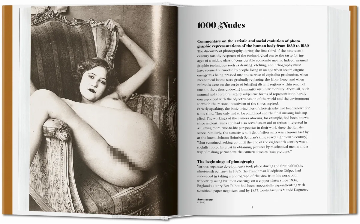 TASCHEN 1000 Nudes. A History of Erotic Photography from 1839-1939 Super Rabatt
