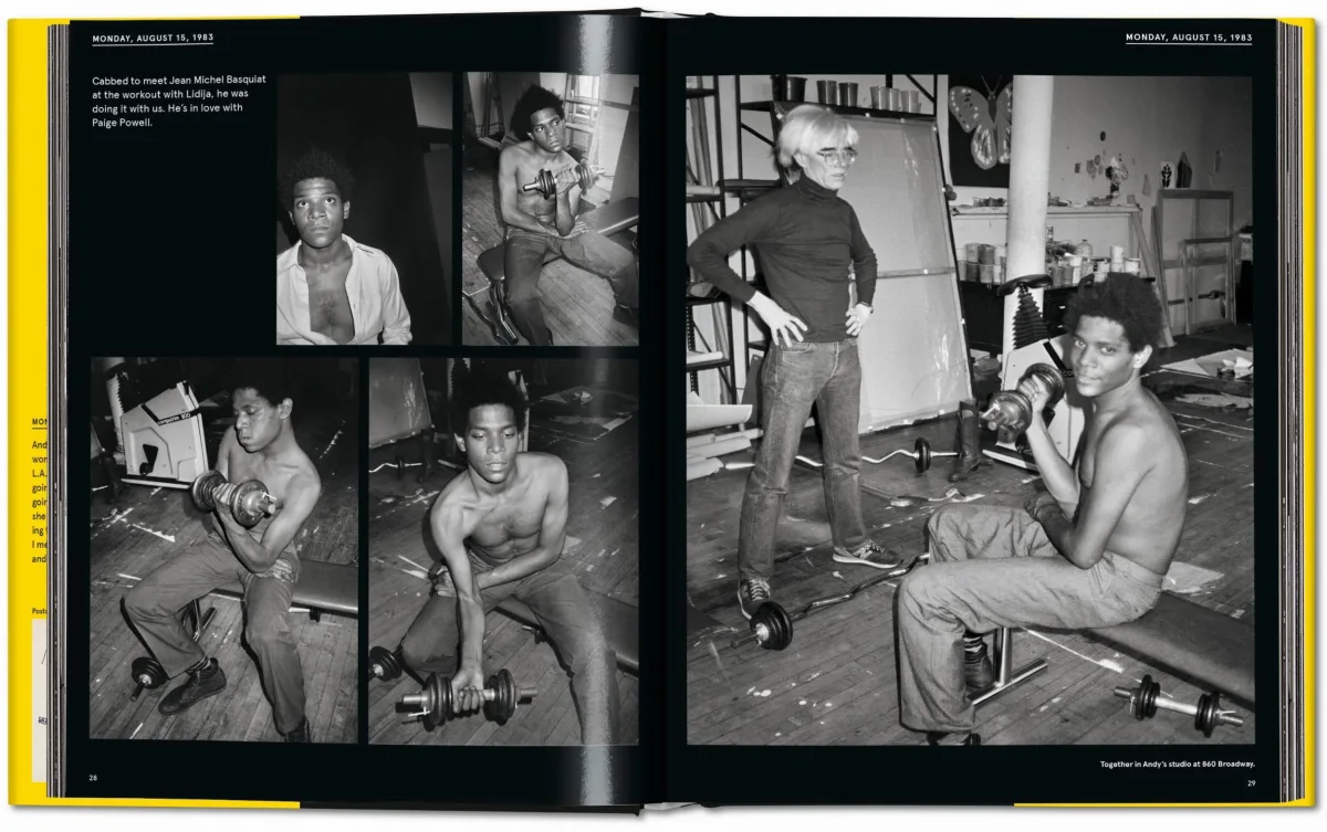 TASCHEN Warhol on Basquiat. The Iconic Relationship Told in Andy Warhol’s Words and Pictures Riesige Rabatte