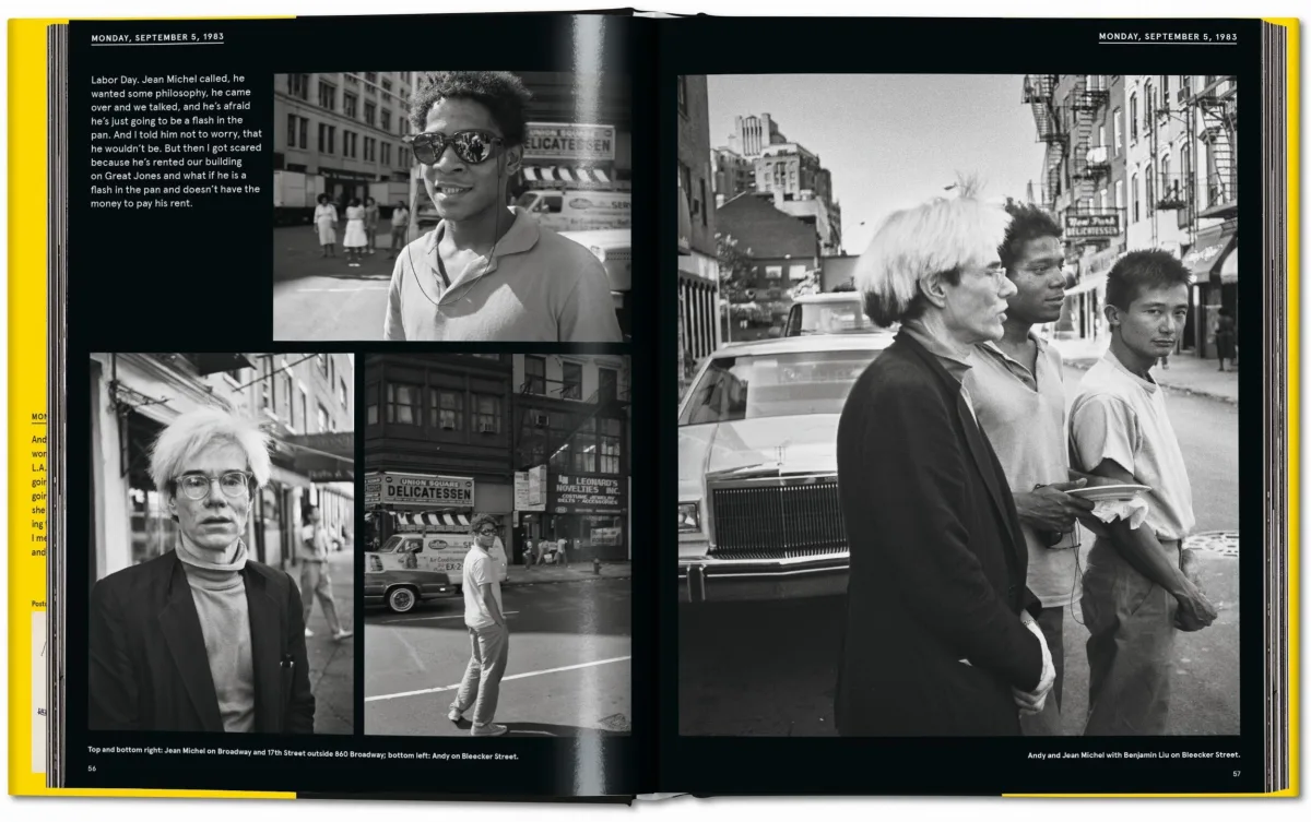 TASCHEN Warhol on Basquiat. The Iconic Relationship Told in Andy Warhol’s Words and Pictures Riesige Rabatte