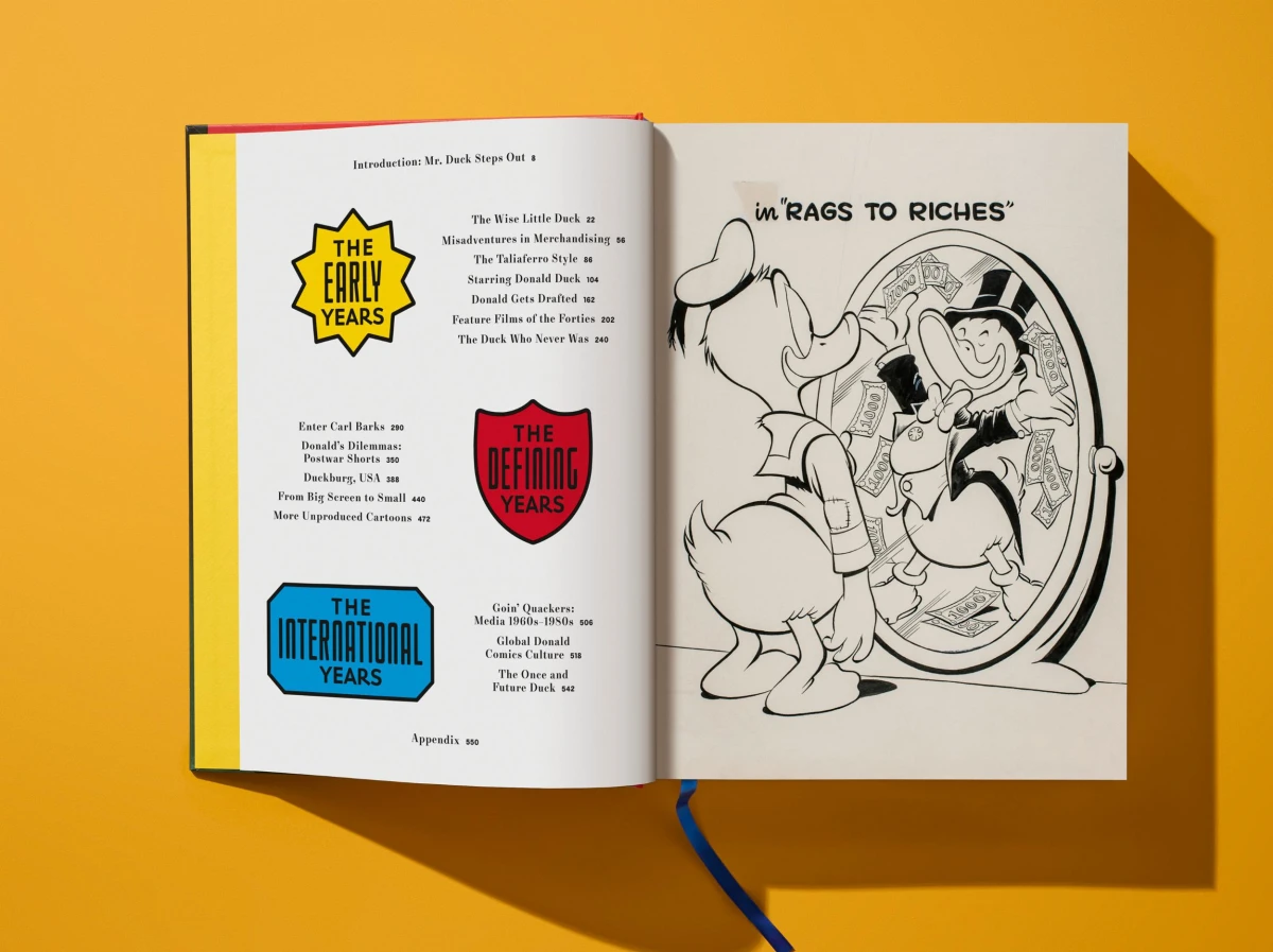 TASCHEN Walt Disney's Donald Duck. The Ultimate History Valentinstagsangebot