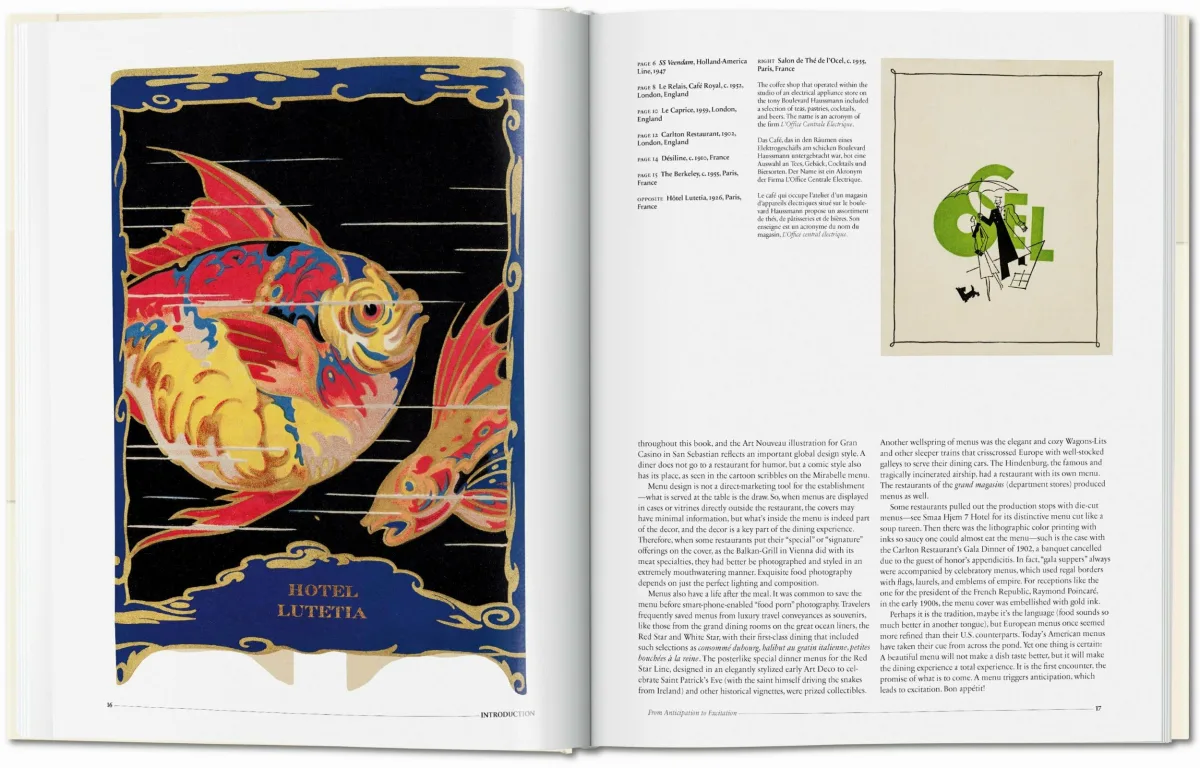 TASCHEN Menu Design in Europe Sonderangebot