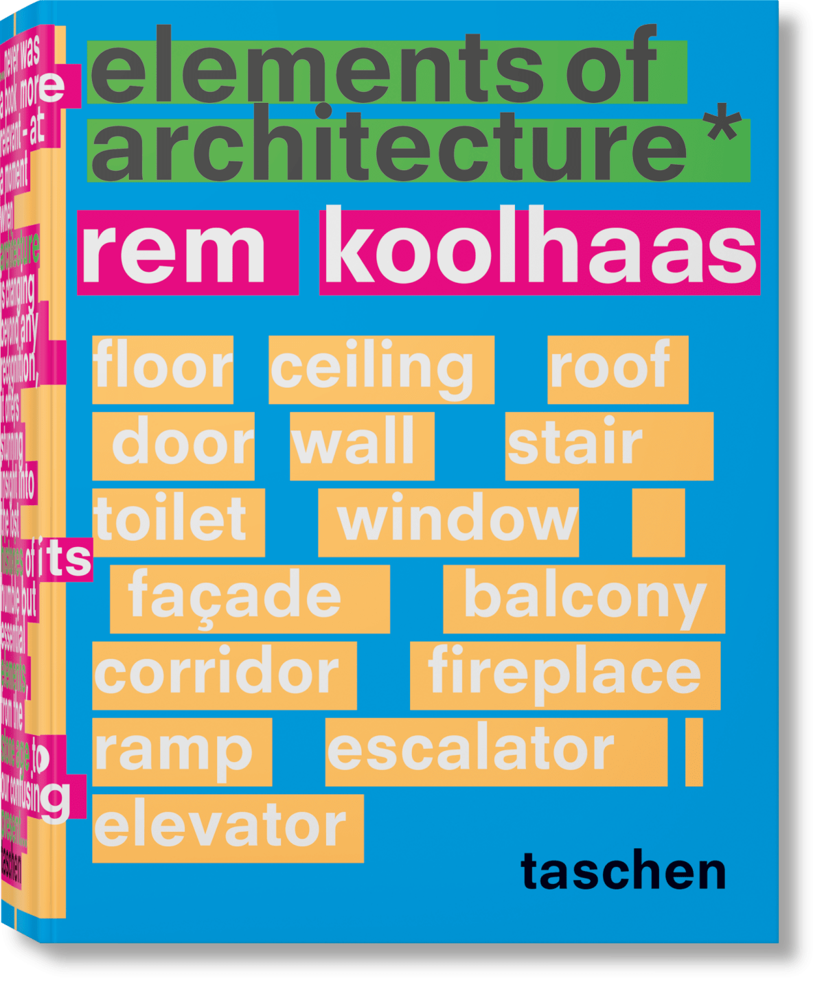 TASCHEN Koolhaas. Elements of Architecture Wochenangebot