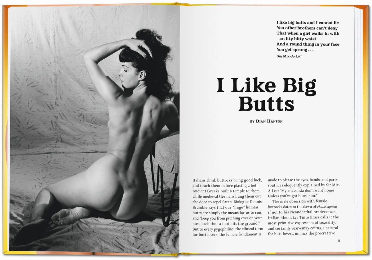 TASCHEN The Little Big Butt Book Auslauf