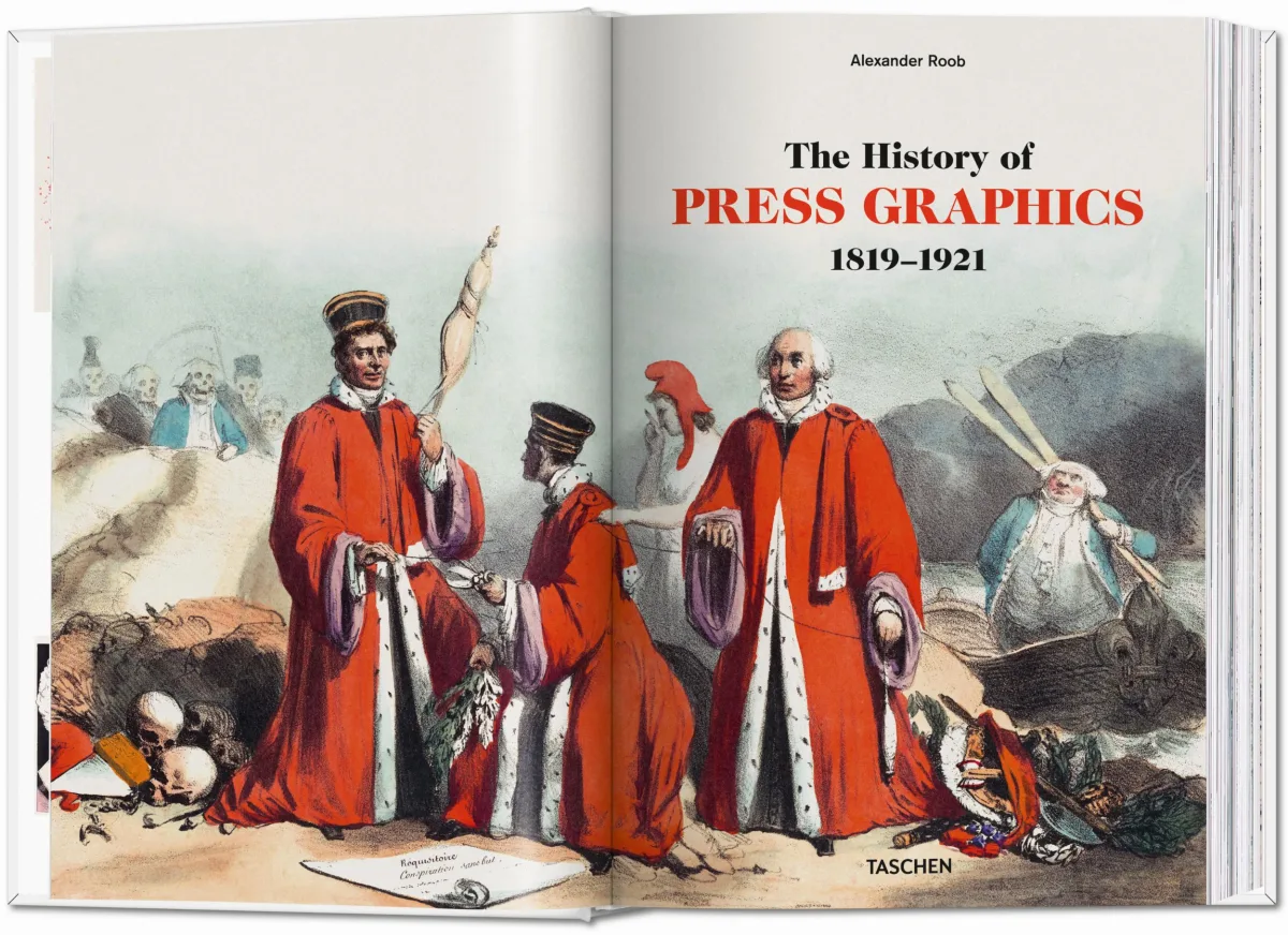 TASCHEN History of Press Graphics. 1819–1921 Black Friday