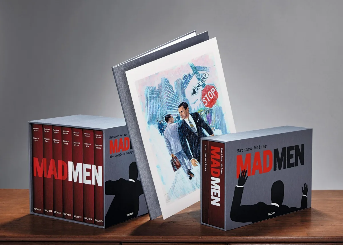 TASCHEN Matthew Weiner. Mad Men. Art Edition No. 1–500. Script Edition VIP-Rabatte