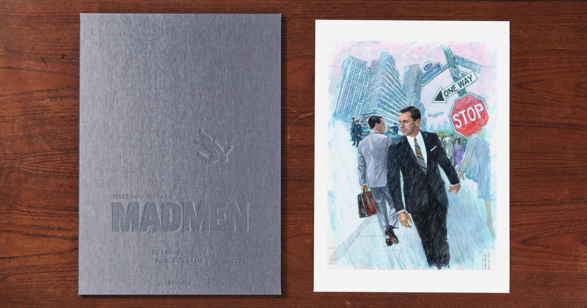 TASCHEN Matthew Weiner. Mad Men. Art Edition No. 1–500. Script Edition VIP-Rabatte