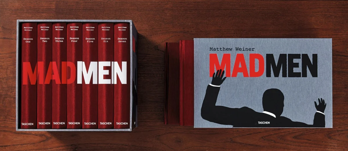 TASCHEN Matthew Weiner. Mad Men. Art Edition No. 1–500. Script Edition VIP-Rabatte