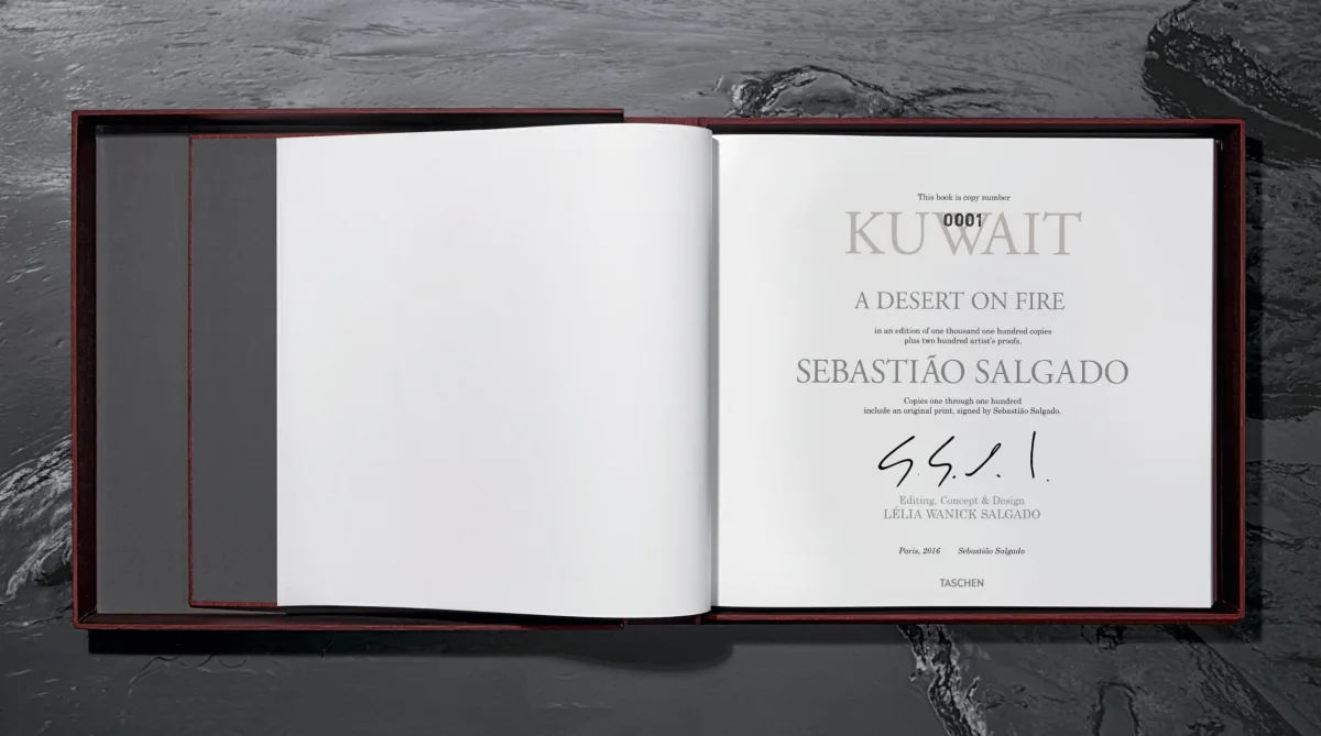 TASCHEN Sebastião Salgado. Kuwait. A Desert on Fire Kostenlose Rückgabe