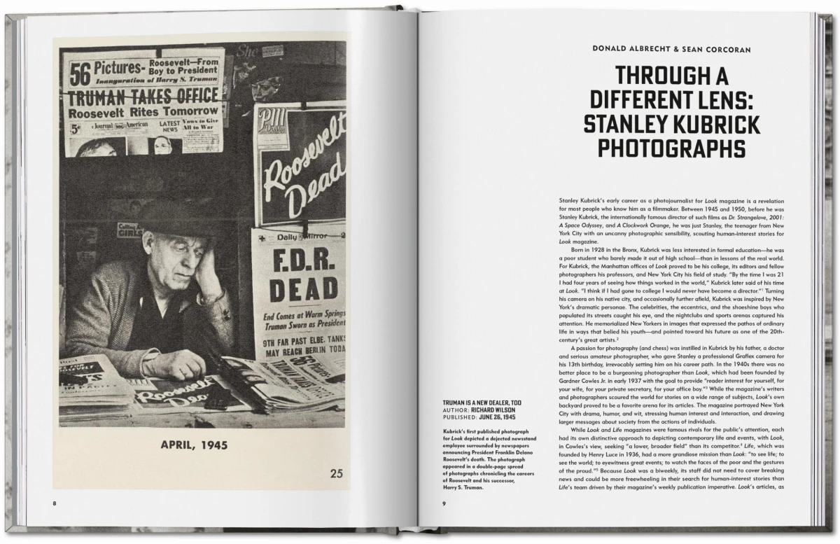 TASCHEN Stanley Kubrick Photographs. Through a Different Lens Kostenloser Versand
