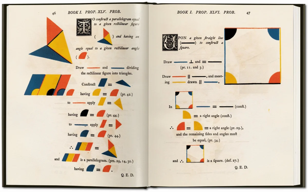 TASCHEN Oliver Byrne. The First Six Books of the Elements of Euclid Preisnachlass
