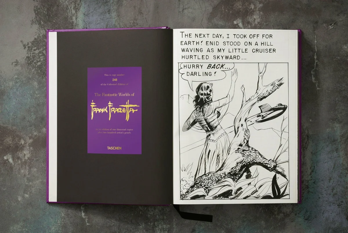TASCHEN The Fantastic Worlds of Frank Frazetta Cyber Monday