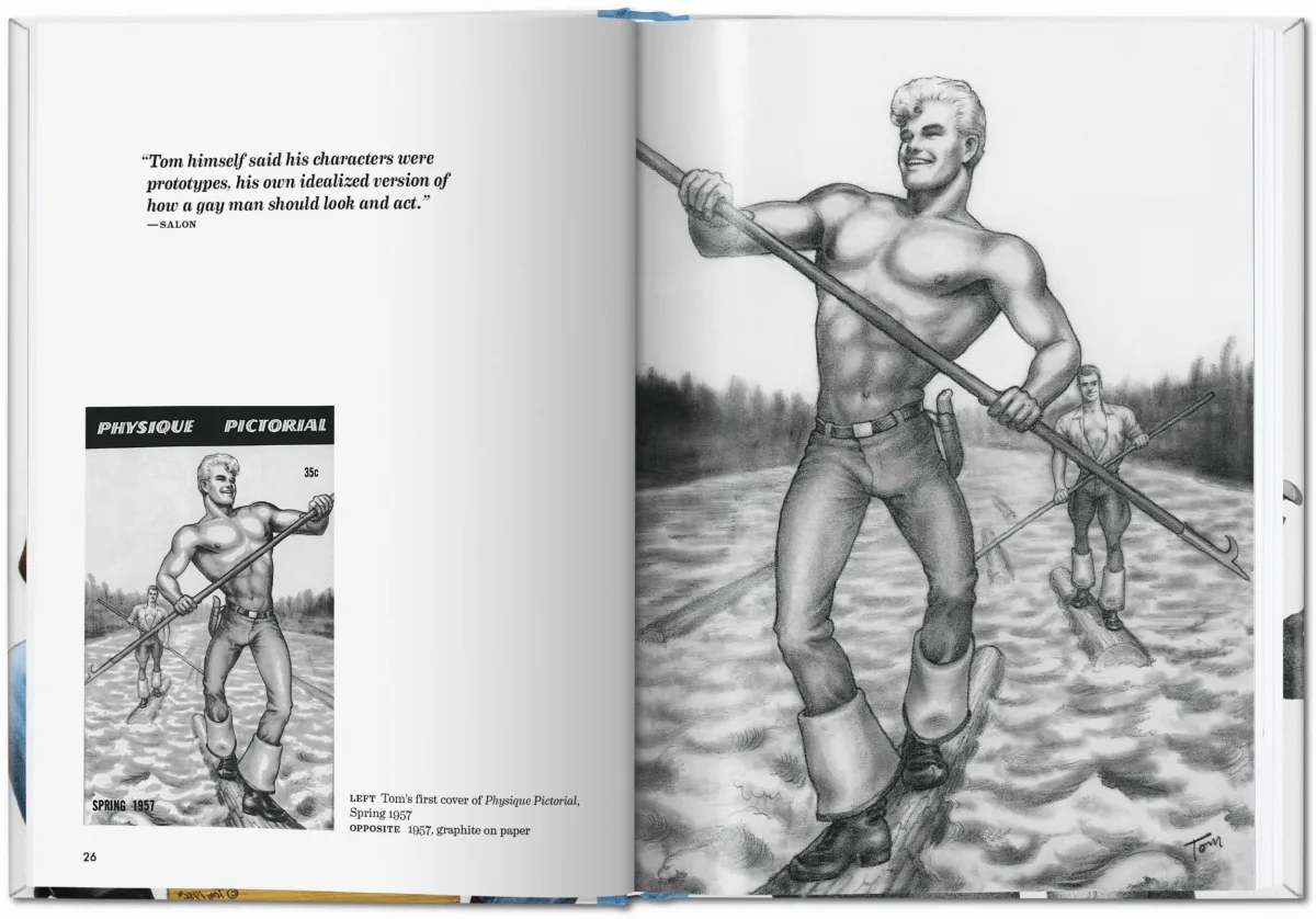 TASCHEN The Little Book of Tom. Blue Collar Vatertagsangebot