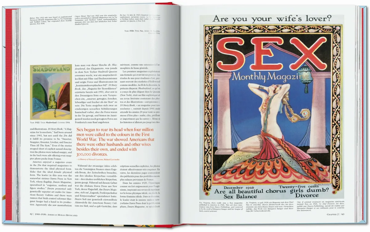 TASCHEN Dian Hanson’s: The History of Men’s Magazines. Vol. 1: From 1900 to Post-WWII Zeitlich begrenztes Angebot