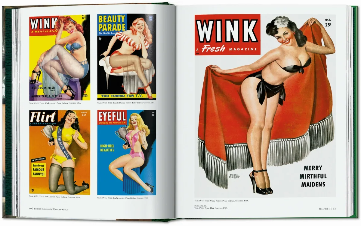 TASCHEN Dian Hanson’s: The History of Men’s Magazines. Vol. 2: From Post-War to 1959 Bestseller