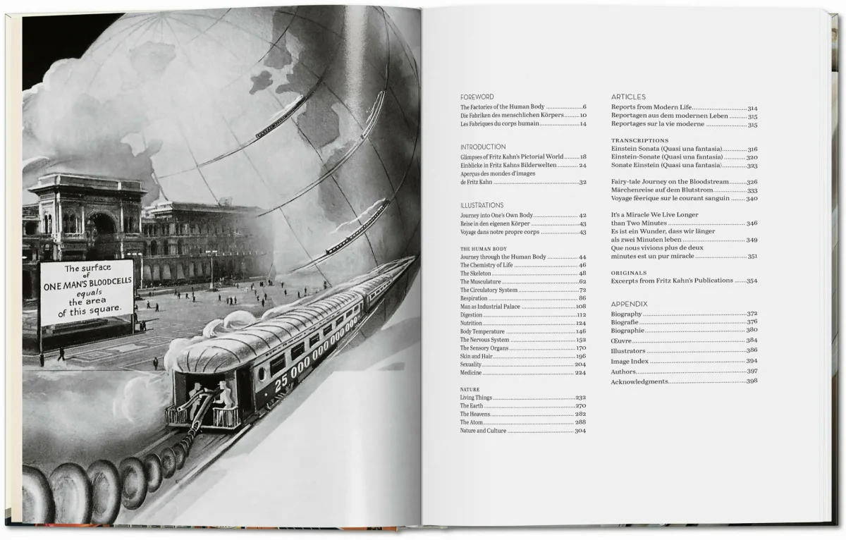 TASCHEN Fritz Kahn. Infographics Pioneer Riesige Ersparnisse