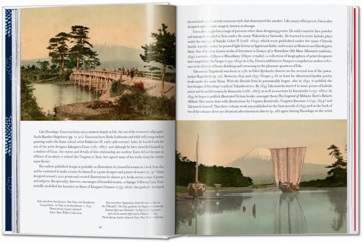 TASCHEN Hiroshige & Eisen. The Sixty-Nine Stations along the Kisokaido. 40th Ed Letzte 2 Tage