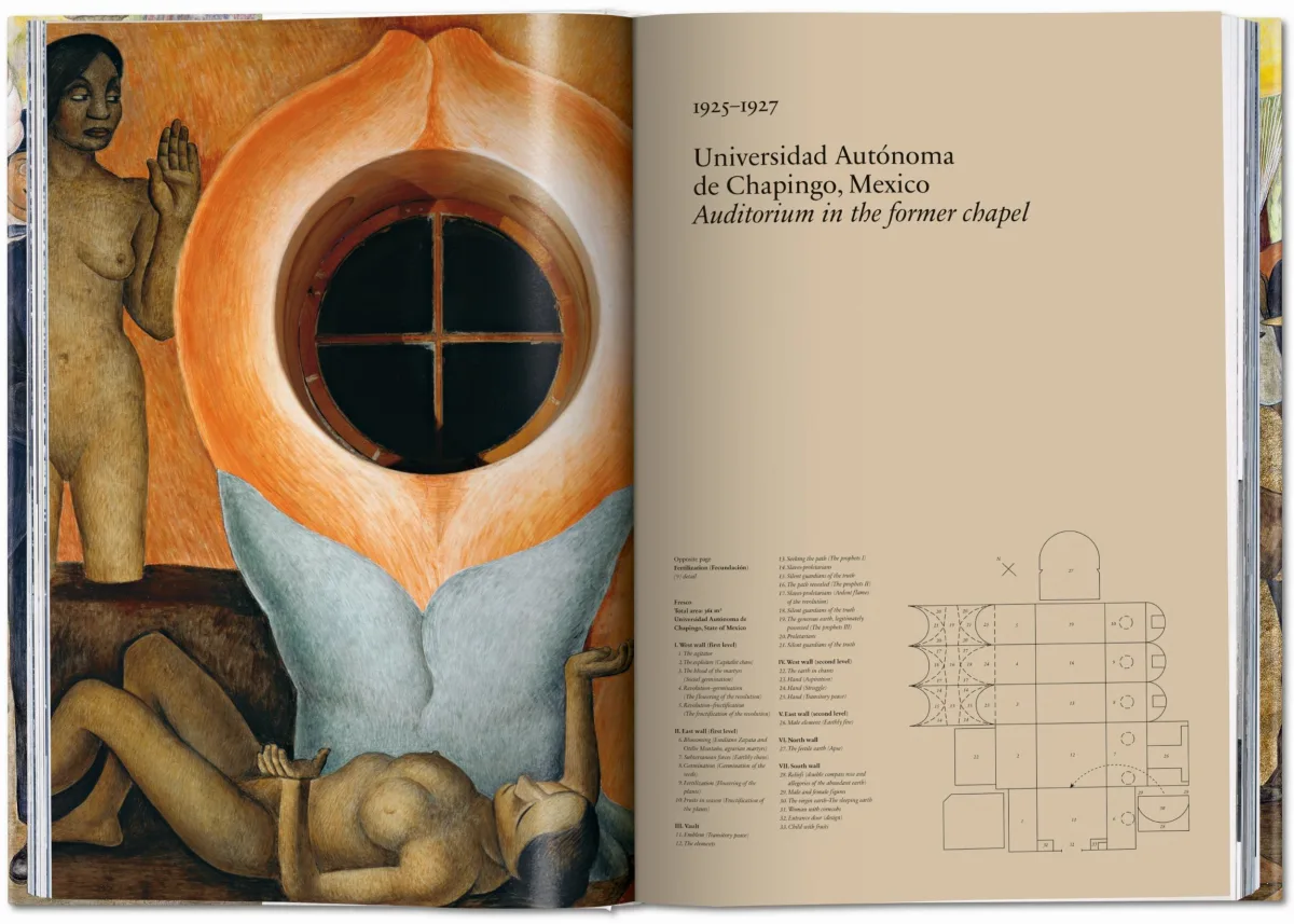 TASCHEN Diego Rivera. Sämtliche Wandgemälde Fabrikverkauf
