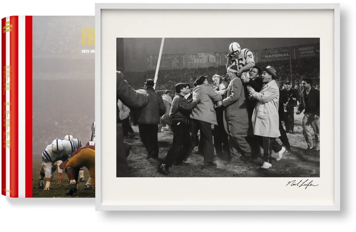 TASCHEN Neil Leifer. Guts & Glory. Art Edition No. 101–200 ‘Alan Ameche’