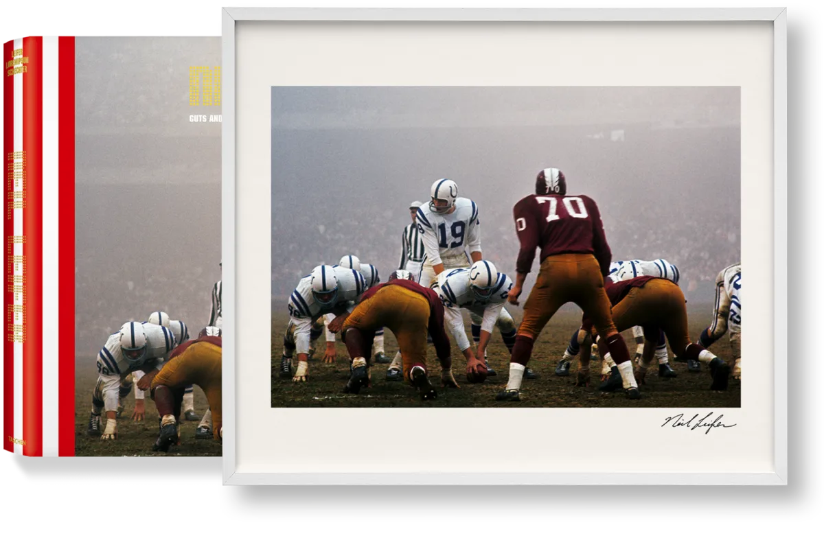 TASCHEN Neil Leifer. Guts & Glory. Art Edition No. 1–100 ‘Johnny Unitas’