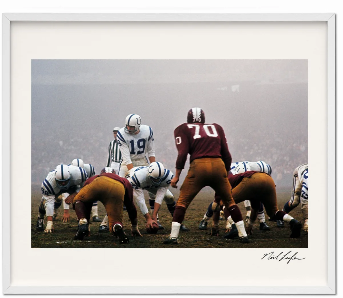 TASCHEN Neil Leifer. Guts & Glory. Art Edition No. 1–100 ‘Johnny Unitas’ Fabrikladen