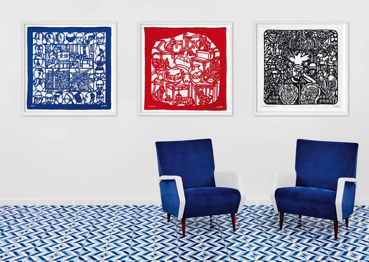 TASCHEN Ai Weiwei. The Silk Scarf ‘Citizens’ Investigation’ Bis zu 55% Rabatt