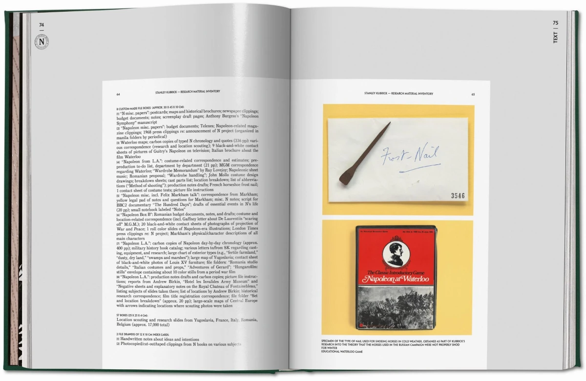 TASCHEN Le «Napoléon» de Stanley Kubrick. Le plus grand film jamais tourné Neuheiten