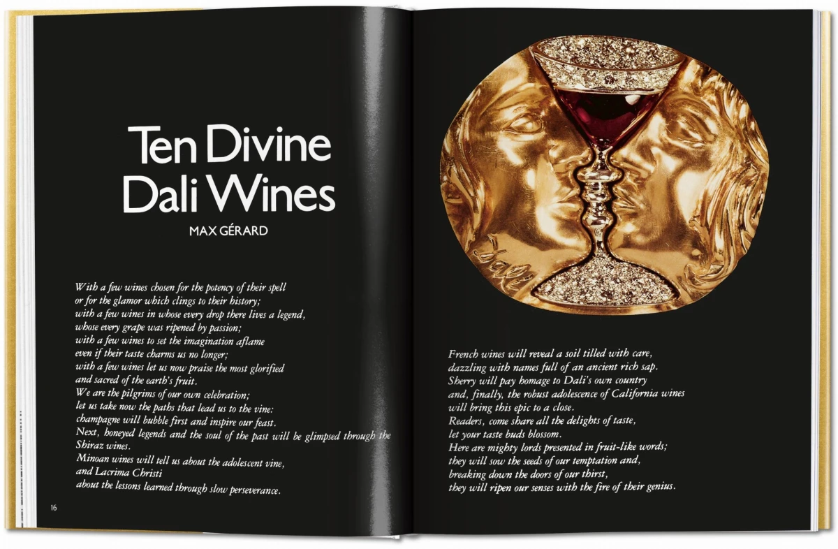 TASCHEN Dalí. The Wines of Gala Kostenloser Versand international