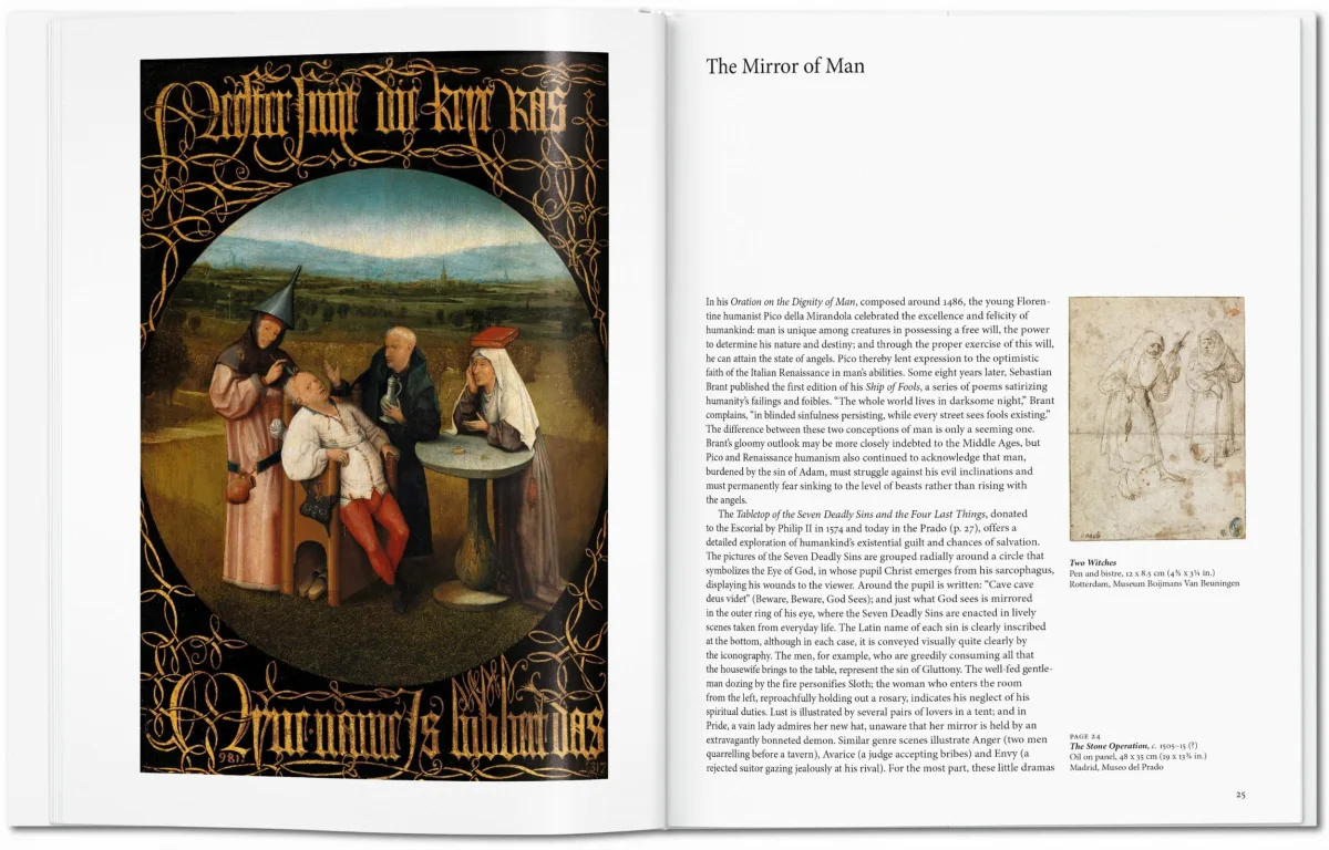 TASCHEN Bosch Speichern exportieren