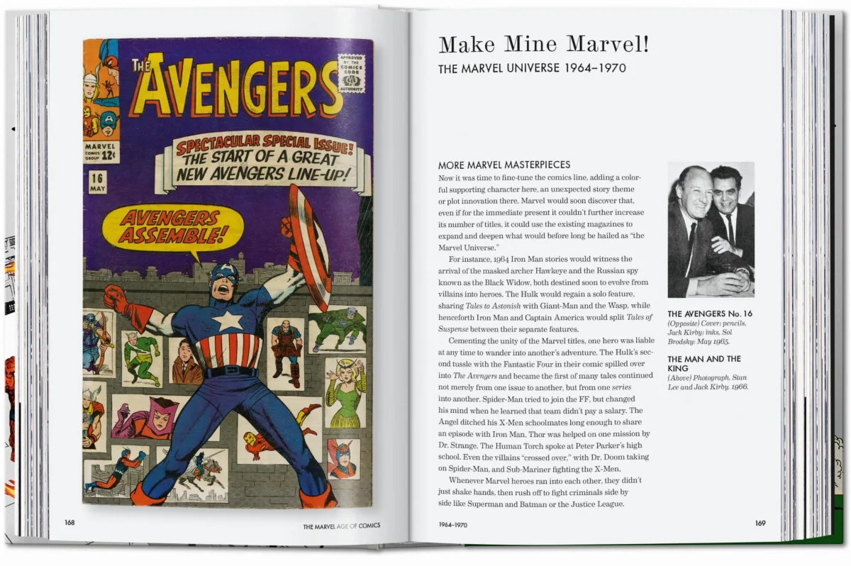 TASCHEN The Marvel Age of Comics 1961–1978. 40th Ed Flash Sale