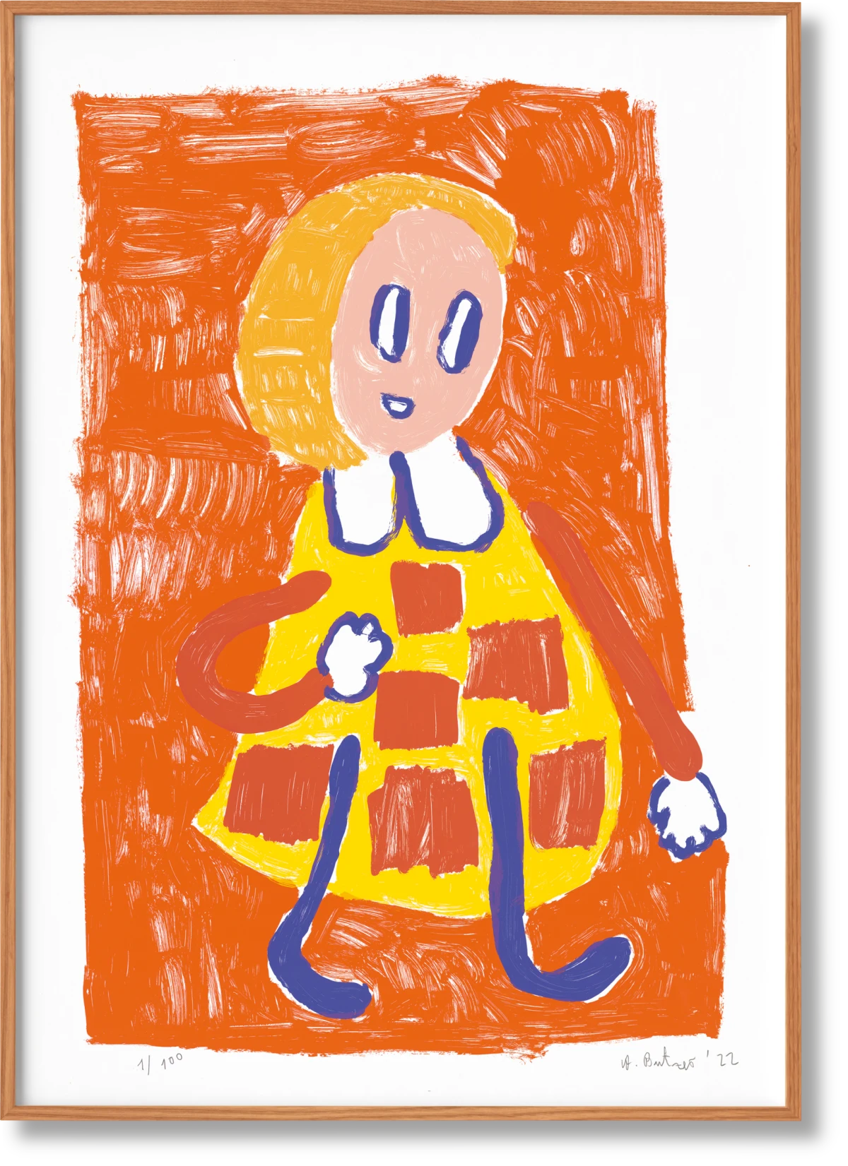 TASCHEN André Butzer. Screen Print ‘Untitled III’, 2022 Kauf eins, bekomm eins gratis