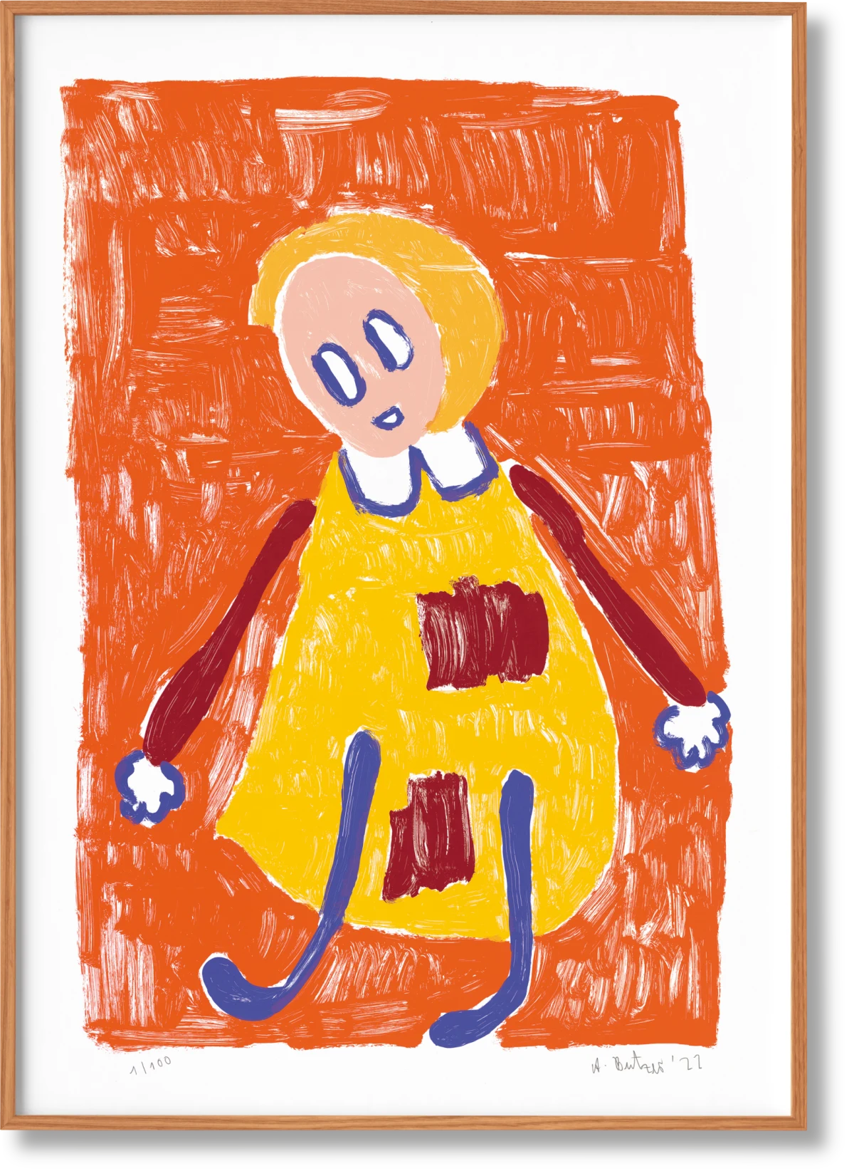 TASCHEN André Butzer. Screen Print ‘Untitled IV’, 2022 Tägliche Deals