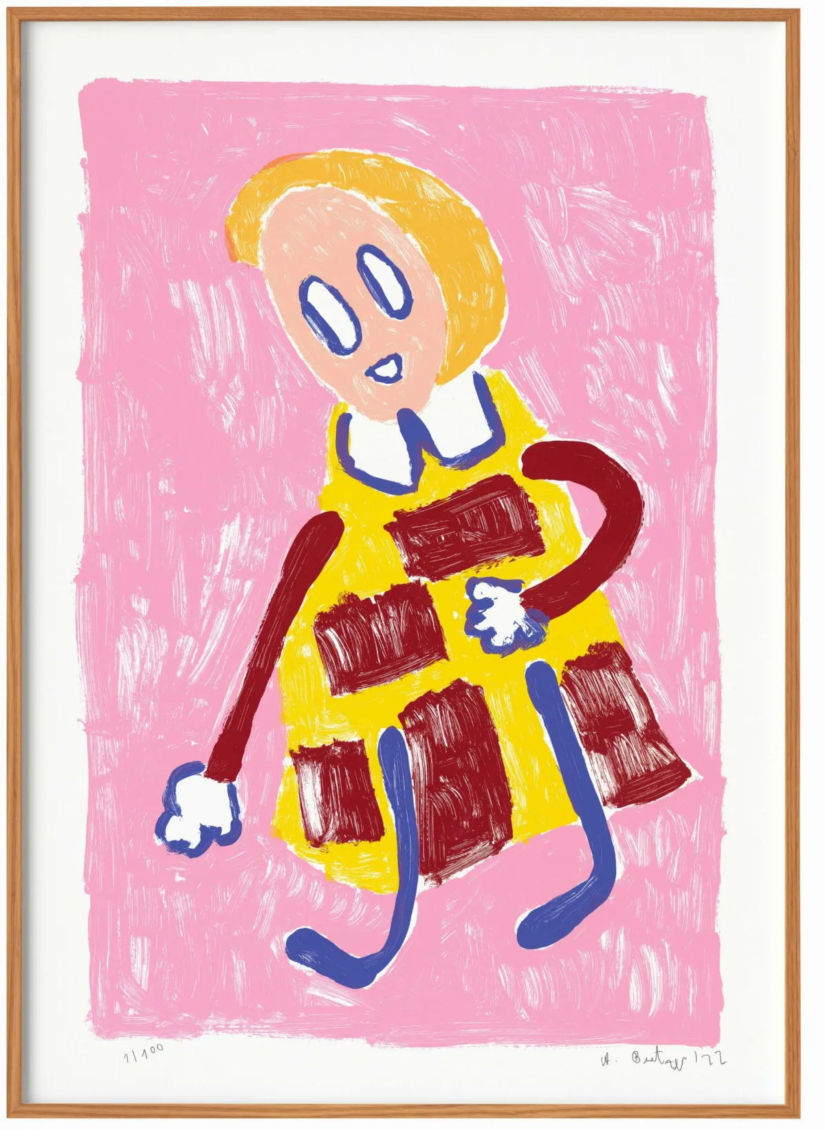 TASCHEN André Butzer. Set of 4 Screen Prints ‘Untitled I–IV’, 2022 Sonderangebote
