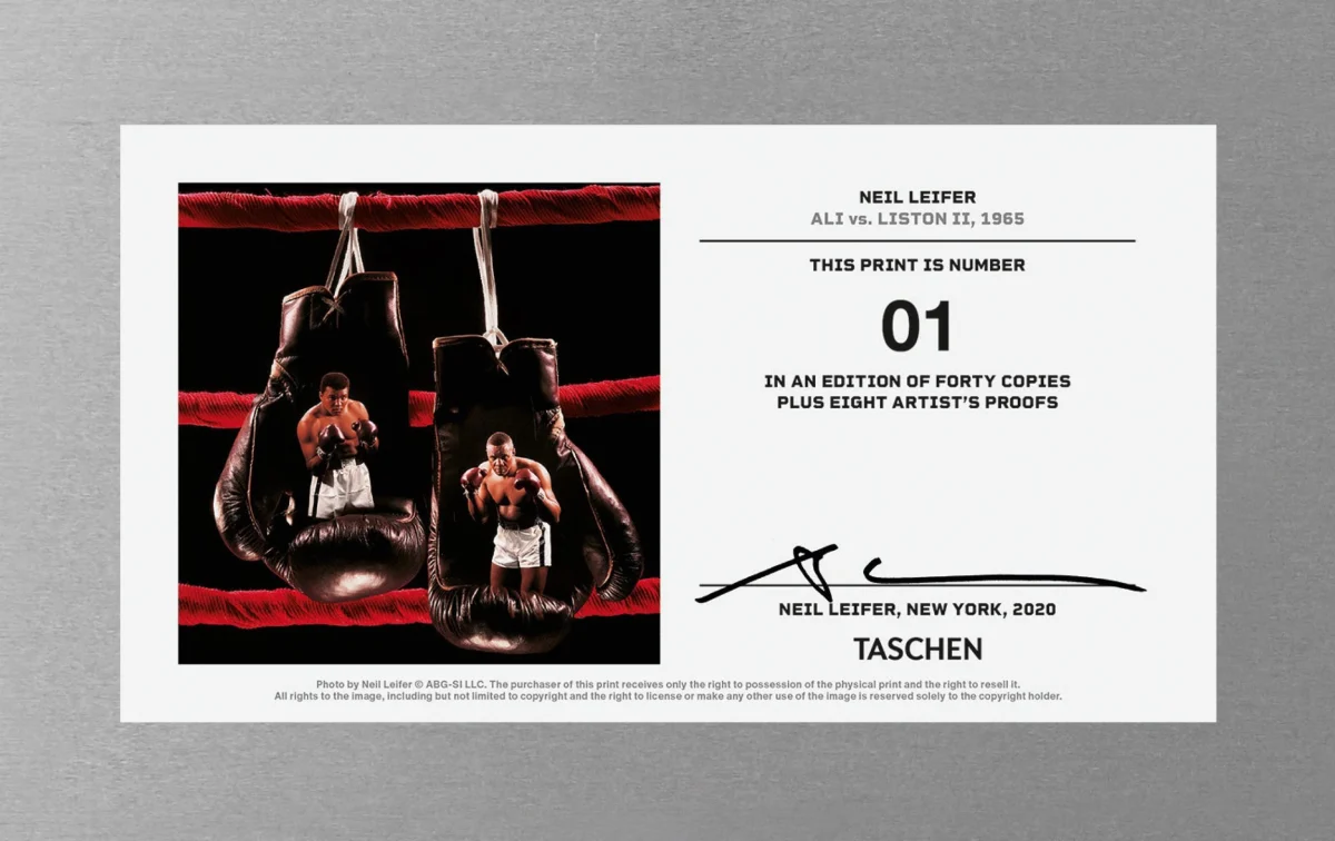 TASCHEN Neil Leifer. Homage to Ali. ‘Ali vs. Liston II, 1965’ Letzte 2 Tage