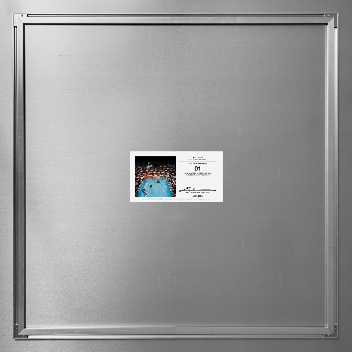 TASCHEN Neil Leifer. Homage to Ali. ‘Ali vs. Foster, 1972’ Zeitbegrenzte Promotion