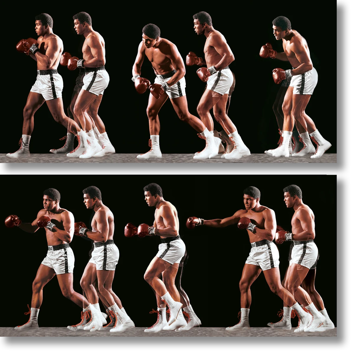 TASCHEN Neil Leifer. Homage to Ali. ‘Ali Invents the Double-Clutch Shuffle, 1966’