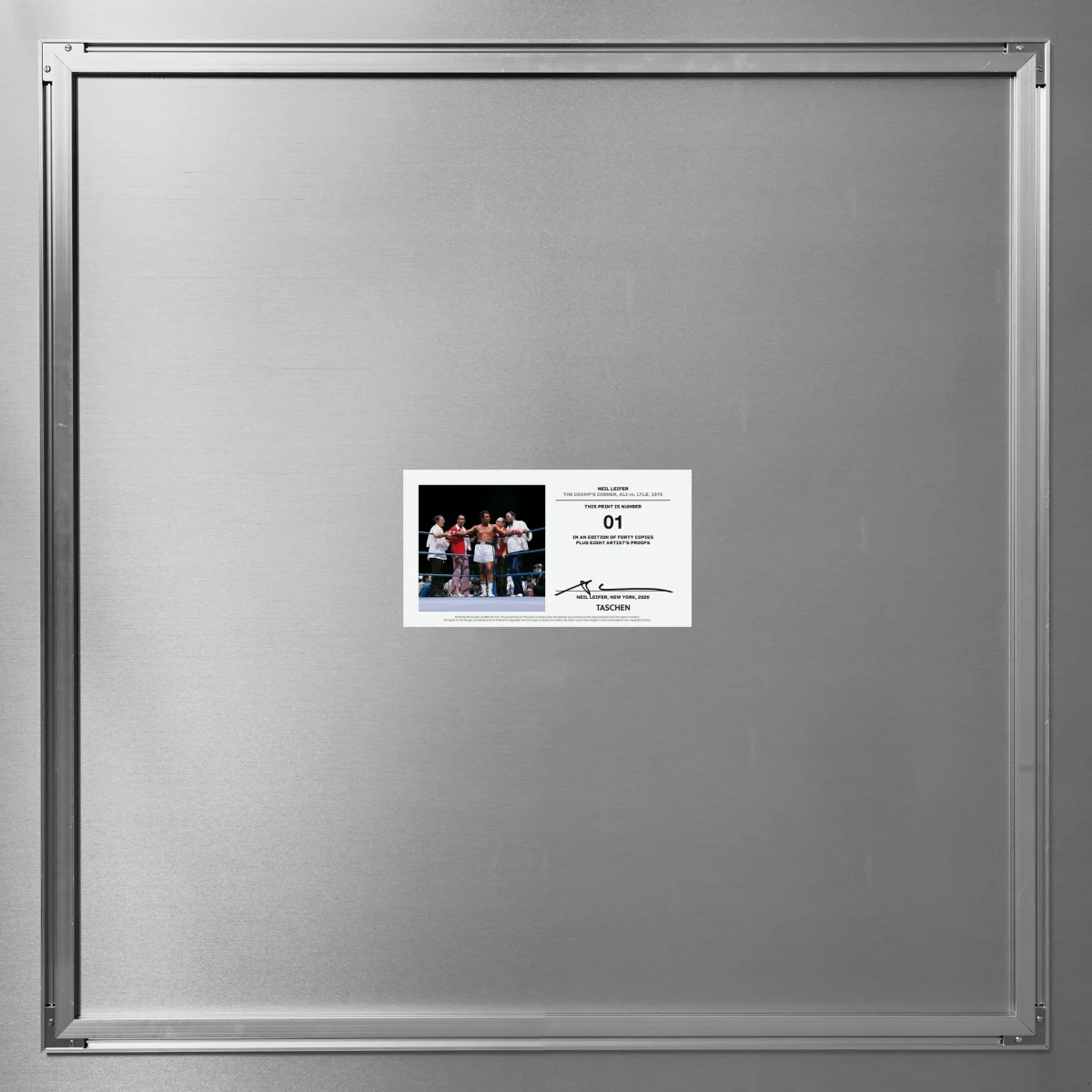 TASCHEN Neil Leifer. Homage to Ali. 'Ali vs. Lyle, The Champ's Corner, 1975' Bis zu 65% Rabatt